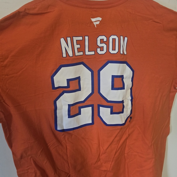 Fanatics Orange NY Islanders Short Sleeve Tee - Picture 3 of 4